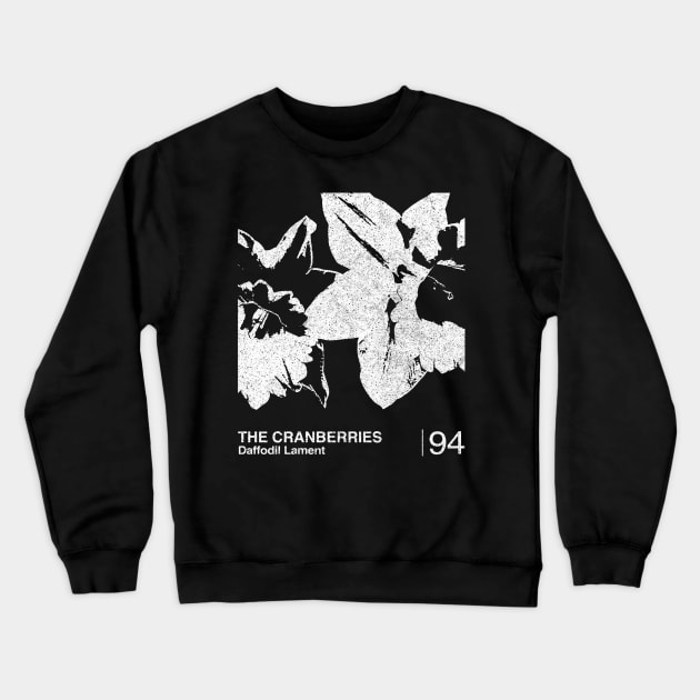 The Cranberries / Minimalist Graphic Design Fan Art Crewneck Sweatshirt by saudade
